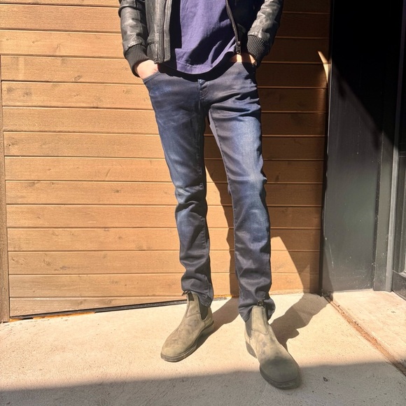 G STAR RAW 3301  INDIGO BLUE SLIM JEANS - 30 - Picture 7 of 15